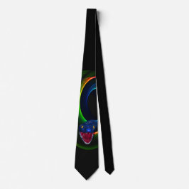 Neon Snake Neck Tie Slips