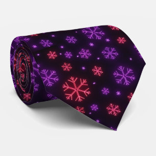Neon Snöflingor Slips