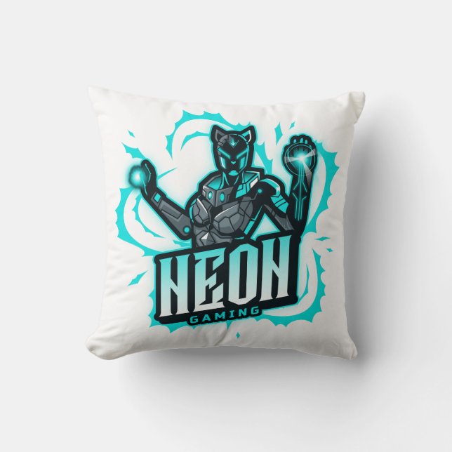 Neon-spel Kudde (Framsida)