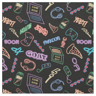 Neon Spelare Tyg