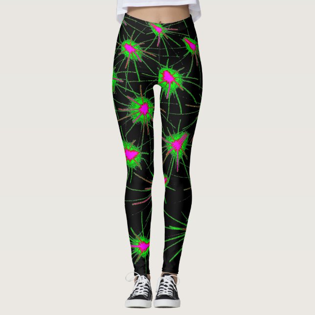 Neon Splash Leggings (Framsida)