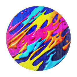 Neon Splatter Design