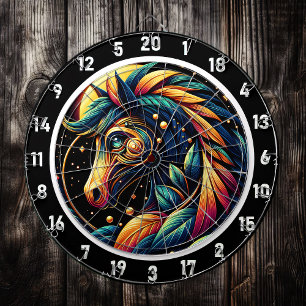 Neon Stallion Tropical Vibes mästerverk Darttavla