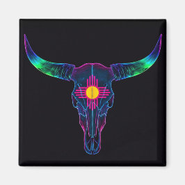 Neon Steer Magnet