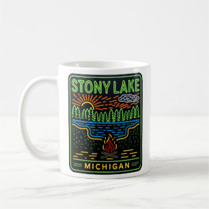 Neon Stoney Sjö Michigan Kaffemugg