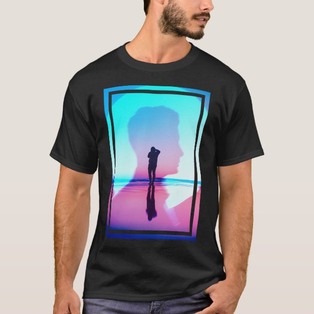 NEON STRANDMINNEN T SHIRT (Framsida)