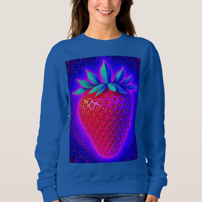 NEON STRAWBERRY T SHIRT (Framsida)