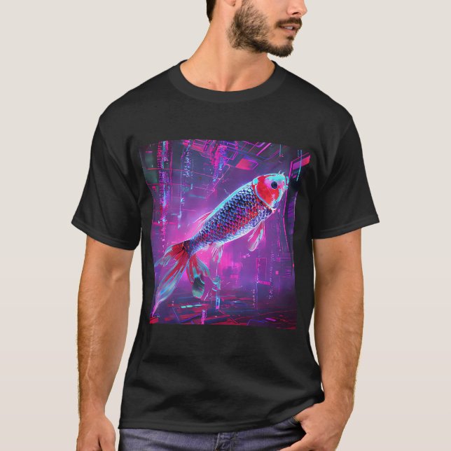 Neon Strömöverbelastning T Shirt (Framsida)