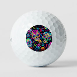 Neon Sugar Skull
