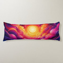 Neon Sunset Kroppskudde