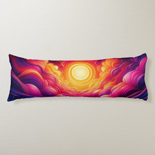 Neon Sunset  Kroppskudde (Framsidan)