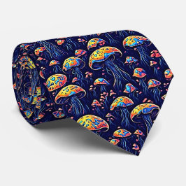 Neon Svamp Lysande Slipknytare Slips