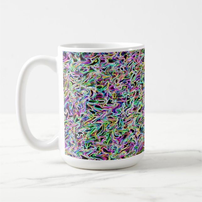 Neon Swirl 15oz Mugg (Vänster)