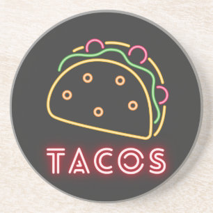 Neon Tacos Symbol Underlägg