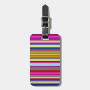 Neon tänder randar bagagebricka