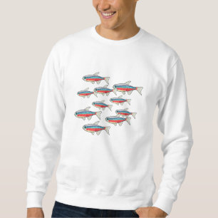 Neon Tetra Lång Ärmad Tröja