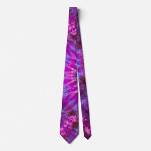 Neon Tie Dye - Manar Neck Tie Slips