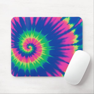 Neon Tie-Dye Spiral Musmatta