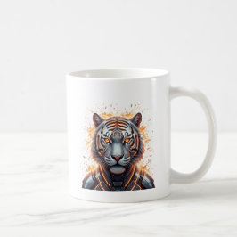Neon Tiger Anden av Mod Kaffemugg