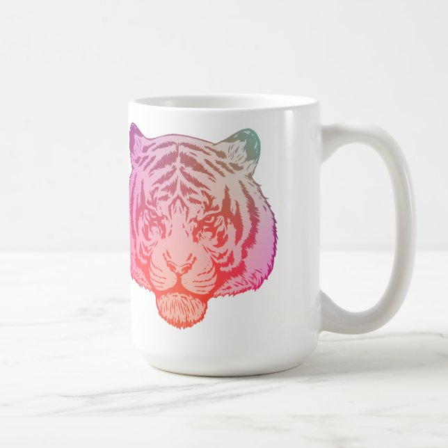 Neon Tiger Kaffemugg (Höger)