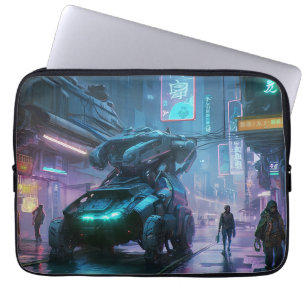 Neon Tokyo Nights (Cyber Edition) Laptop Fodral