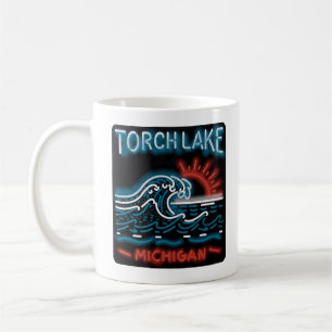 Neon Torch Sjö Michigan Kaffemugg