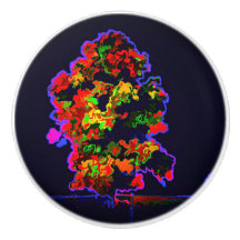 Neon Träd Explosion