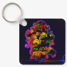 Neon Träd Explosion