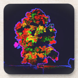 Neon Träd Explosion Underlägg