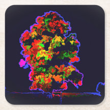 Neon Träd Explosion