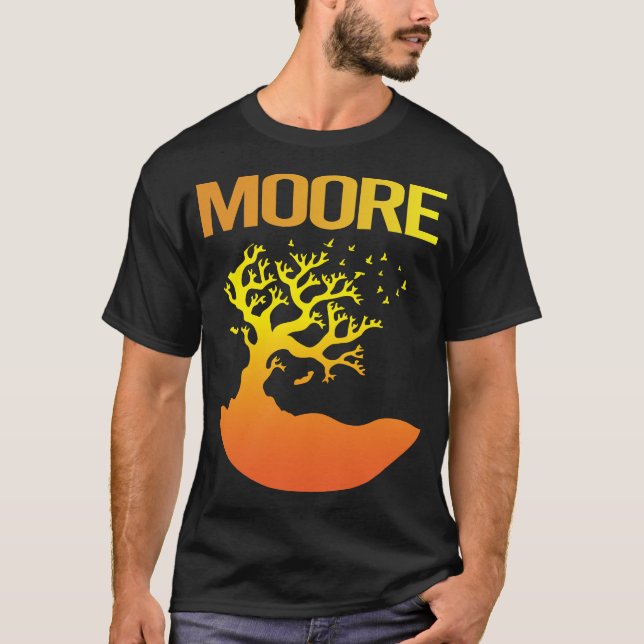 Neon Träd - Moore T Shirt (Framsida)