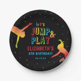 Neon Trampoline Park Barns födelsedag Party