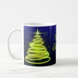 Neon Tree Happy Christmas Tree Mug Kaffemugg