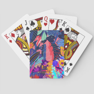 Neon Tropical Mönster USB Flash-enhet Casinokort