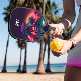 Neon Tropical Night
