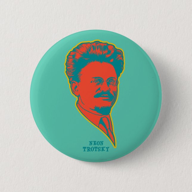 Neon Trotsky Knapp (Framsida)