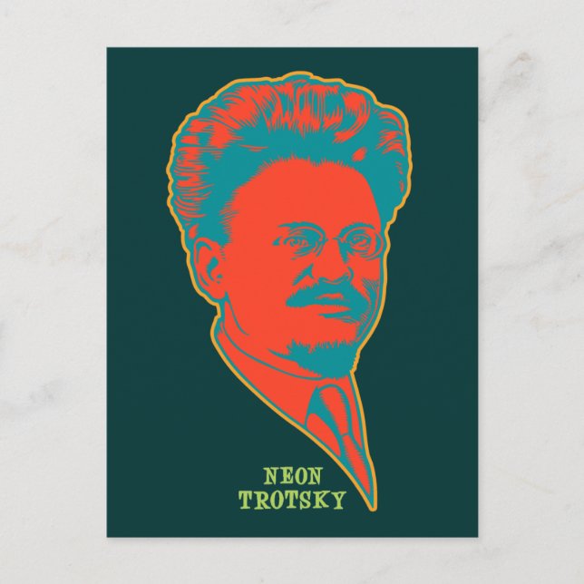 Neon Trotsky Vykort (Framsida)
