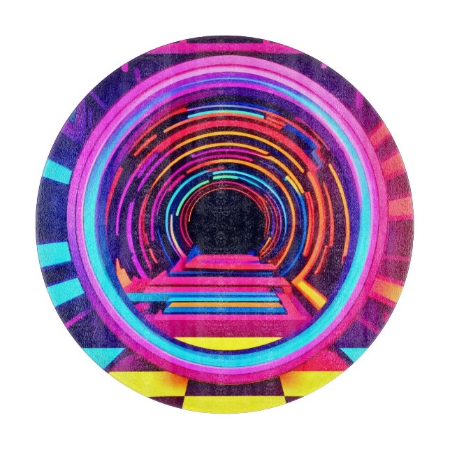 Neon Tunnel Dimensioner (Framsidan)