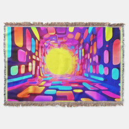 Neon-tunneln: Psychedelic Journey Filt