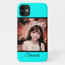 Neon turkos smart modern ton