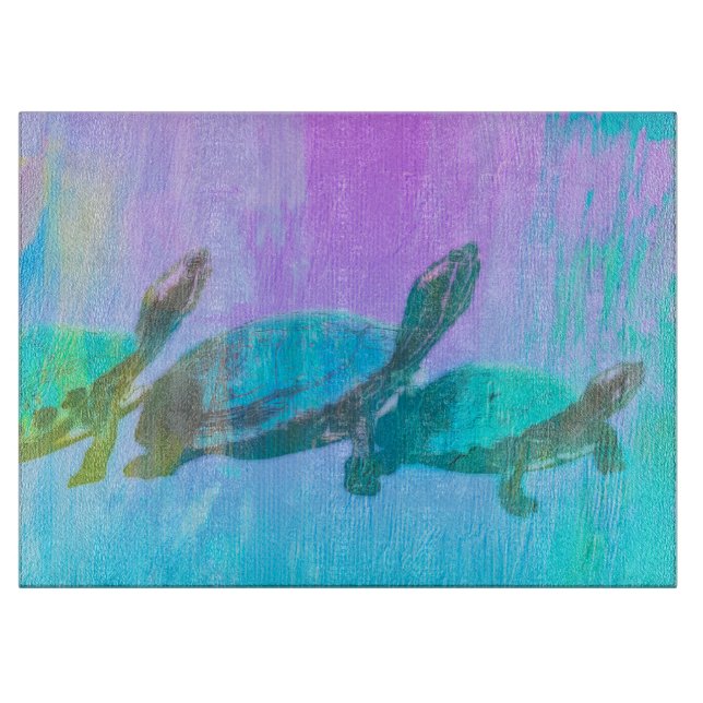 Neon Turtles skärningspunkt (Framsidan)