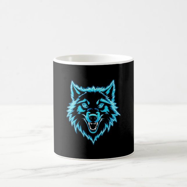 Neon Varg Kaffemugg (Center)
