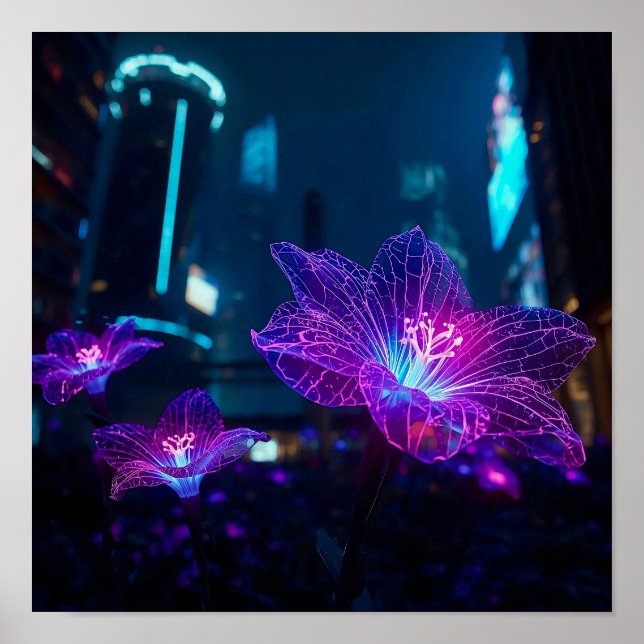 Neon Veins Poster (Framsidan)