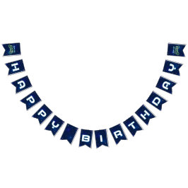 Neon Video Game Arcade Grattis på födelsedagen Vimplar