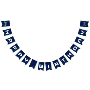 Neon Video Game Arcade Grattis på födelsedagen Vimplar