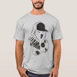 Neon Vinyl Piano Hoodie Ninja T Shirt