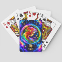 Neon Virgo spelkort