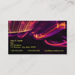 Neon Visitkort