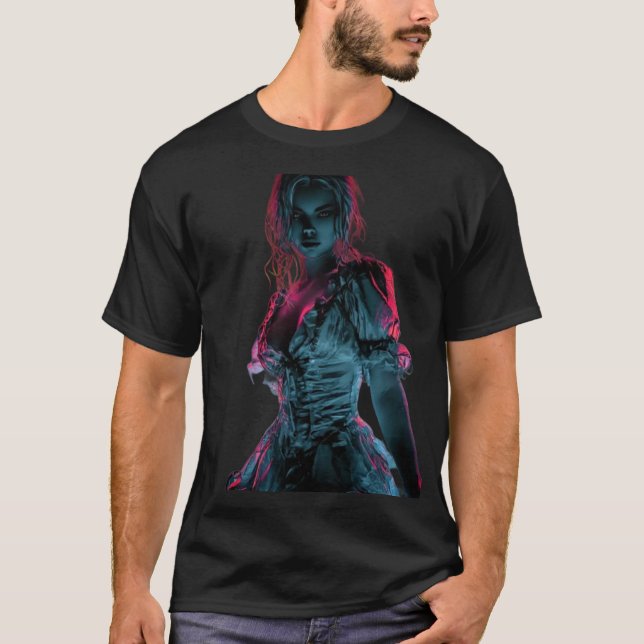 Neon Warrior Glow T-Shirt (Framsida)