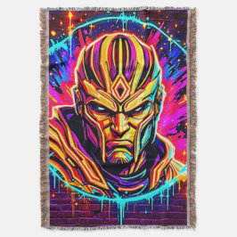 Neon Warrior Power Art Filt